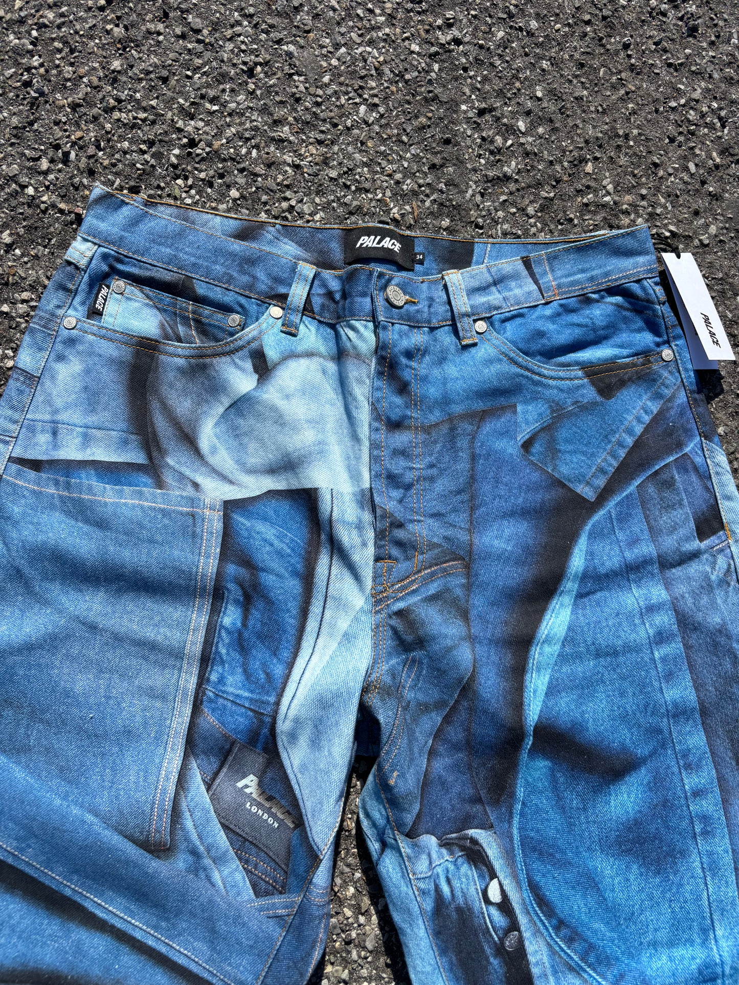 Palace Double Denim allover print (W34)