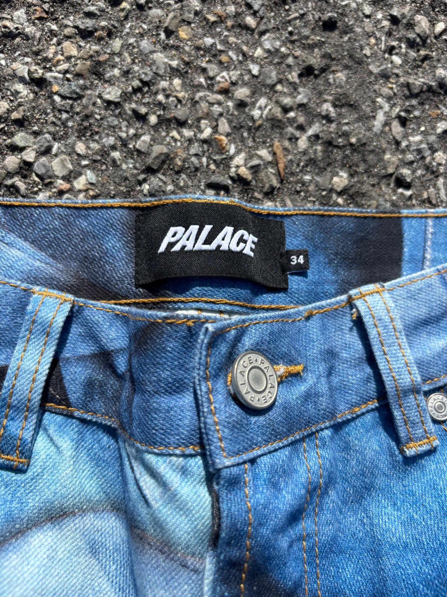 Palace Double Denim allover print (W34)