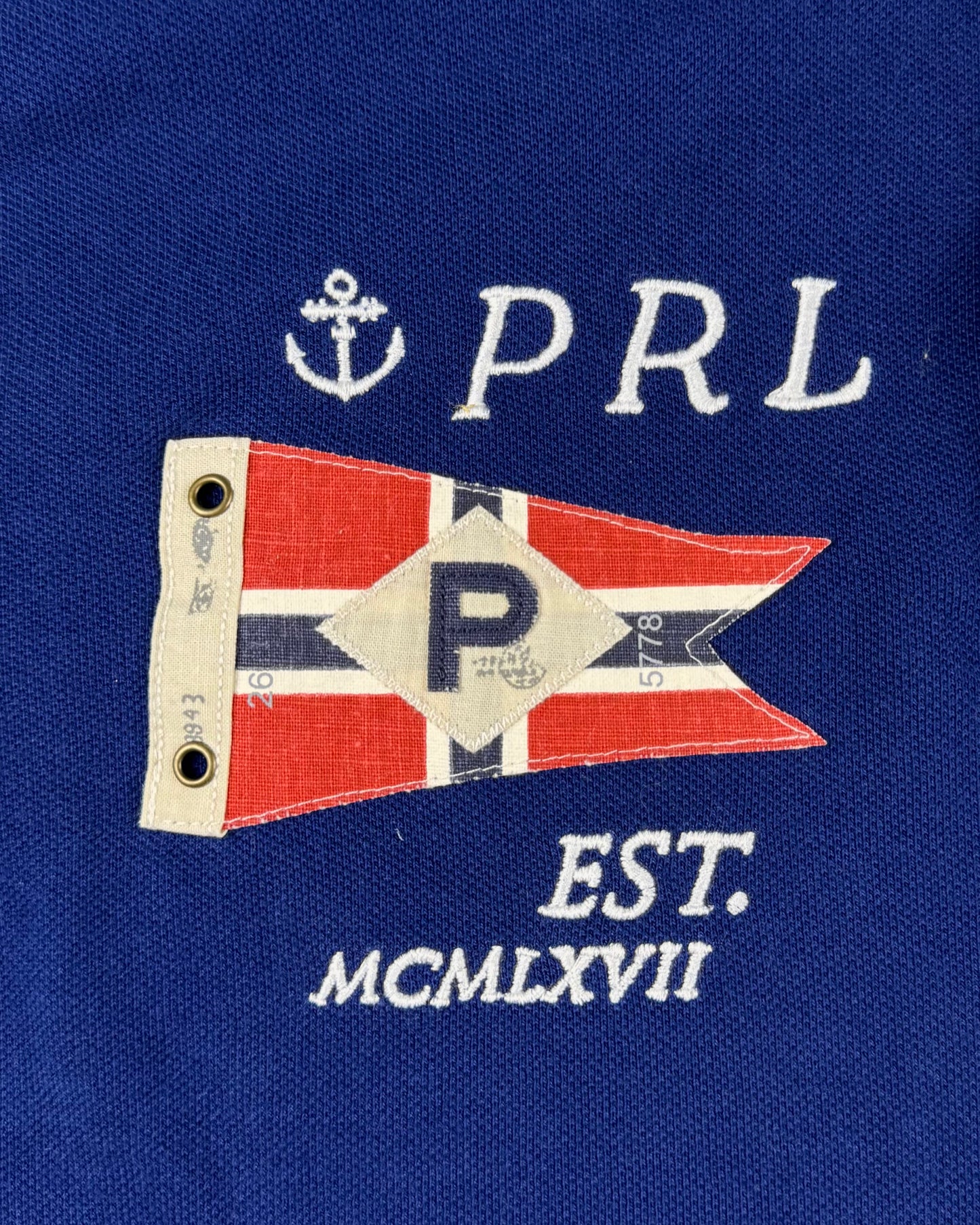 Ralph Lauren Yacht Club PRL Blue Polo (Small)