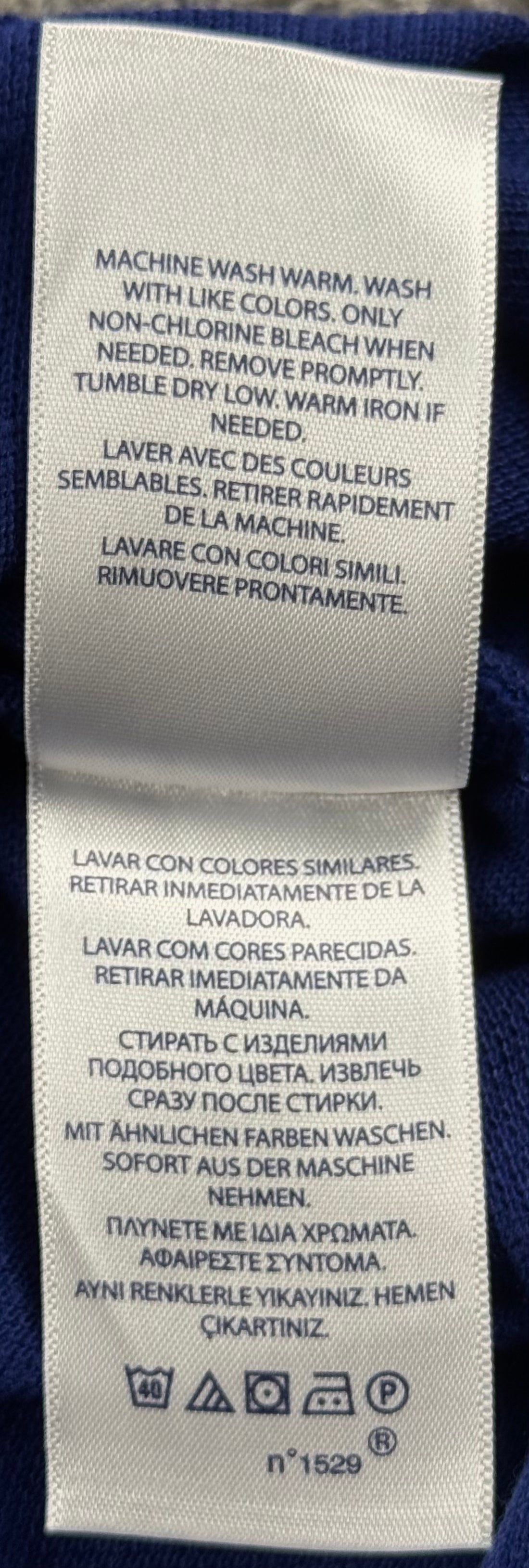 Ralph Lauren Yacht Club PRL Blue Polo (Small)