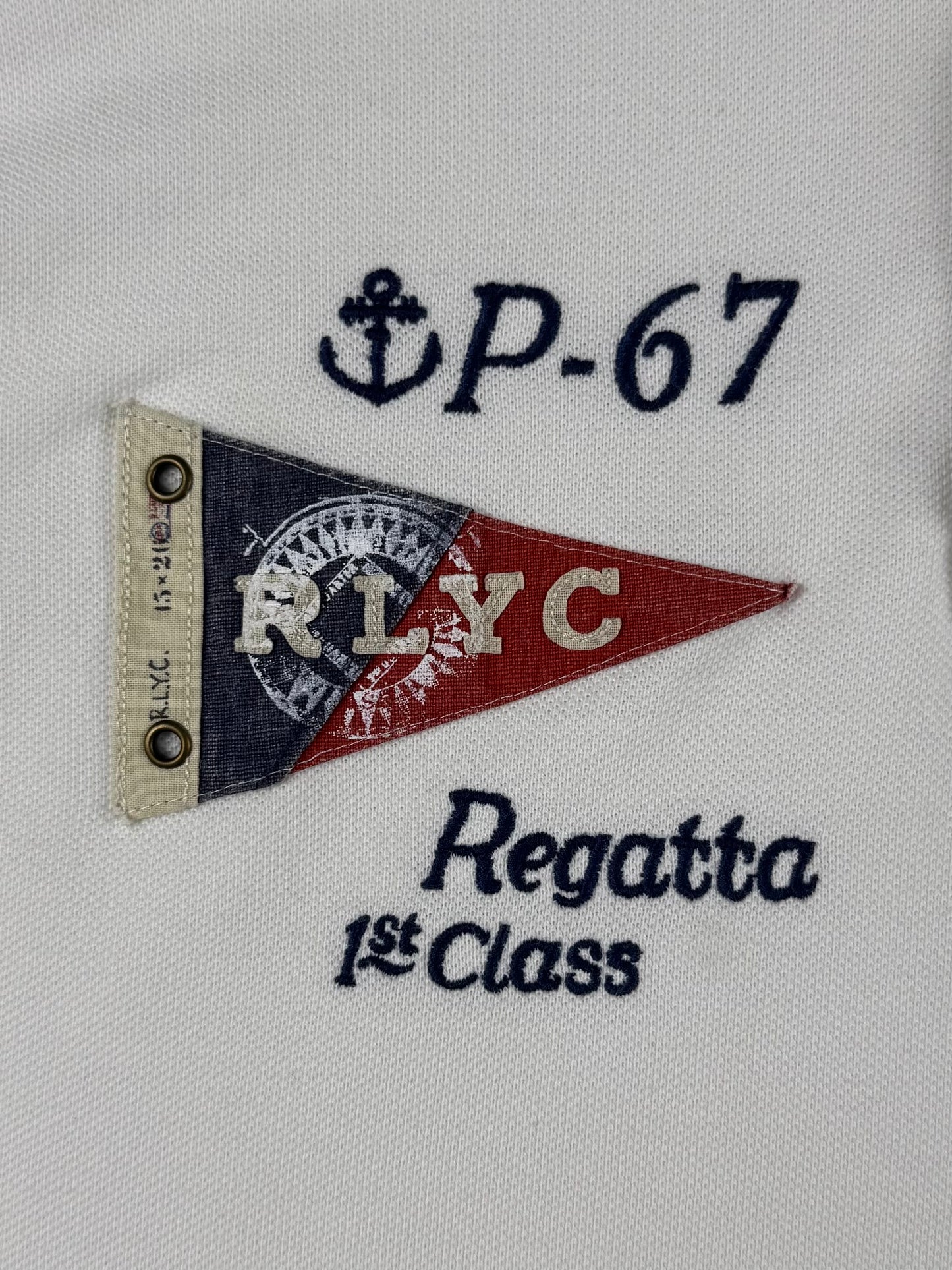 Ralph Lauren Yatch Club White Polo (Small)