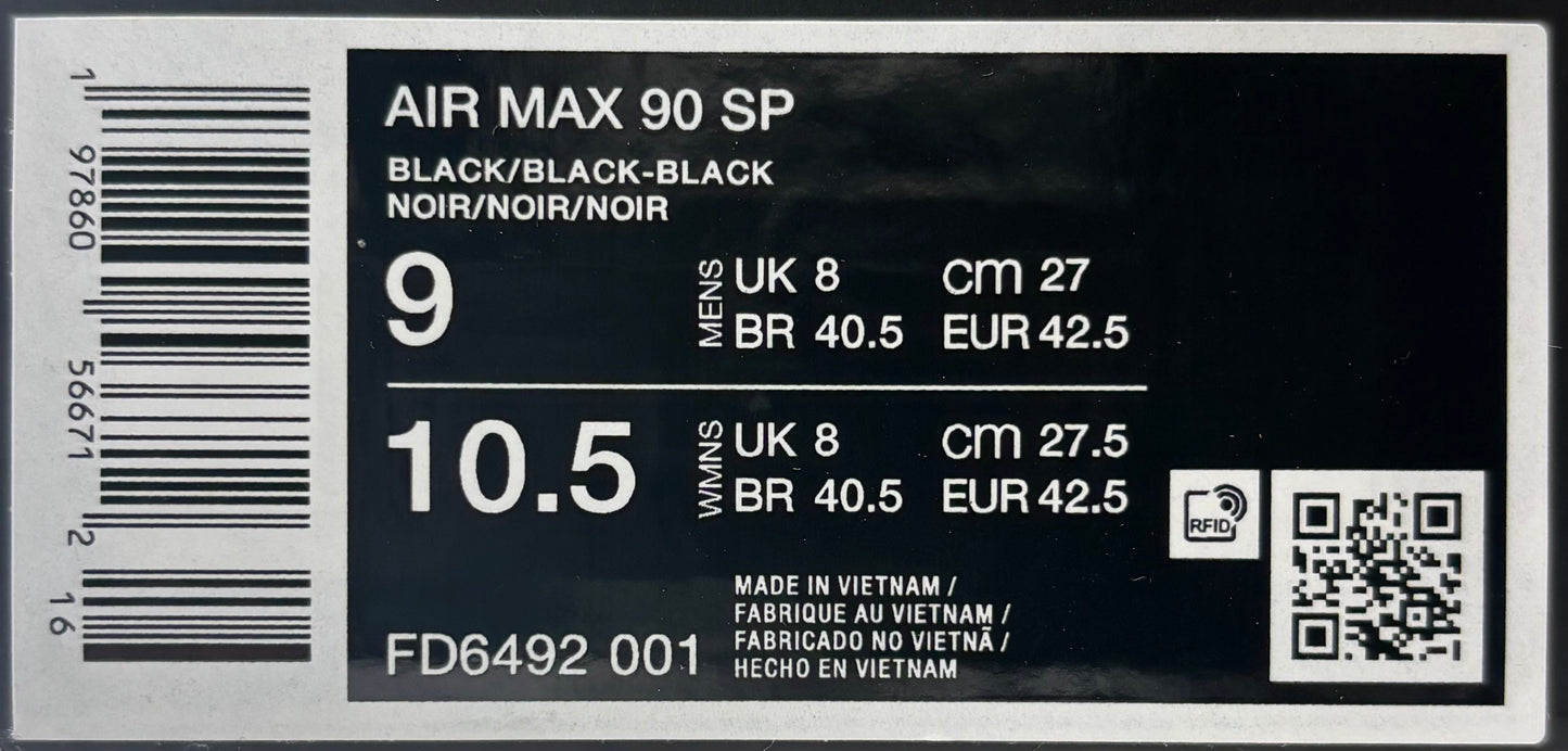 Nike Air Max 90 Slawn Black (41 / 42.5)