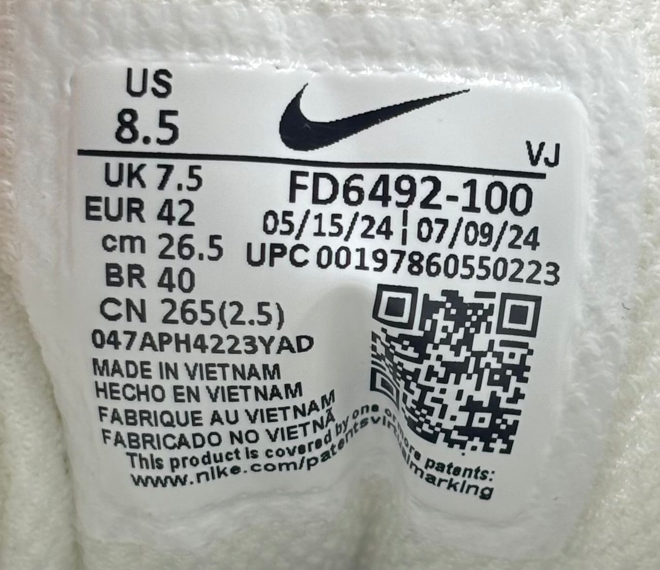 Nike Air Max 90 Slawn Sail (40.5/41/42/43/45)