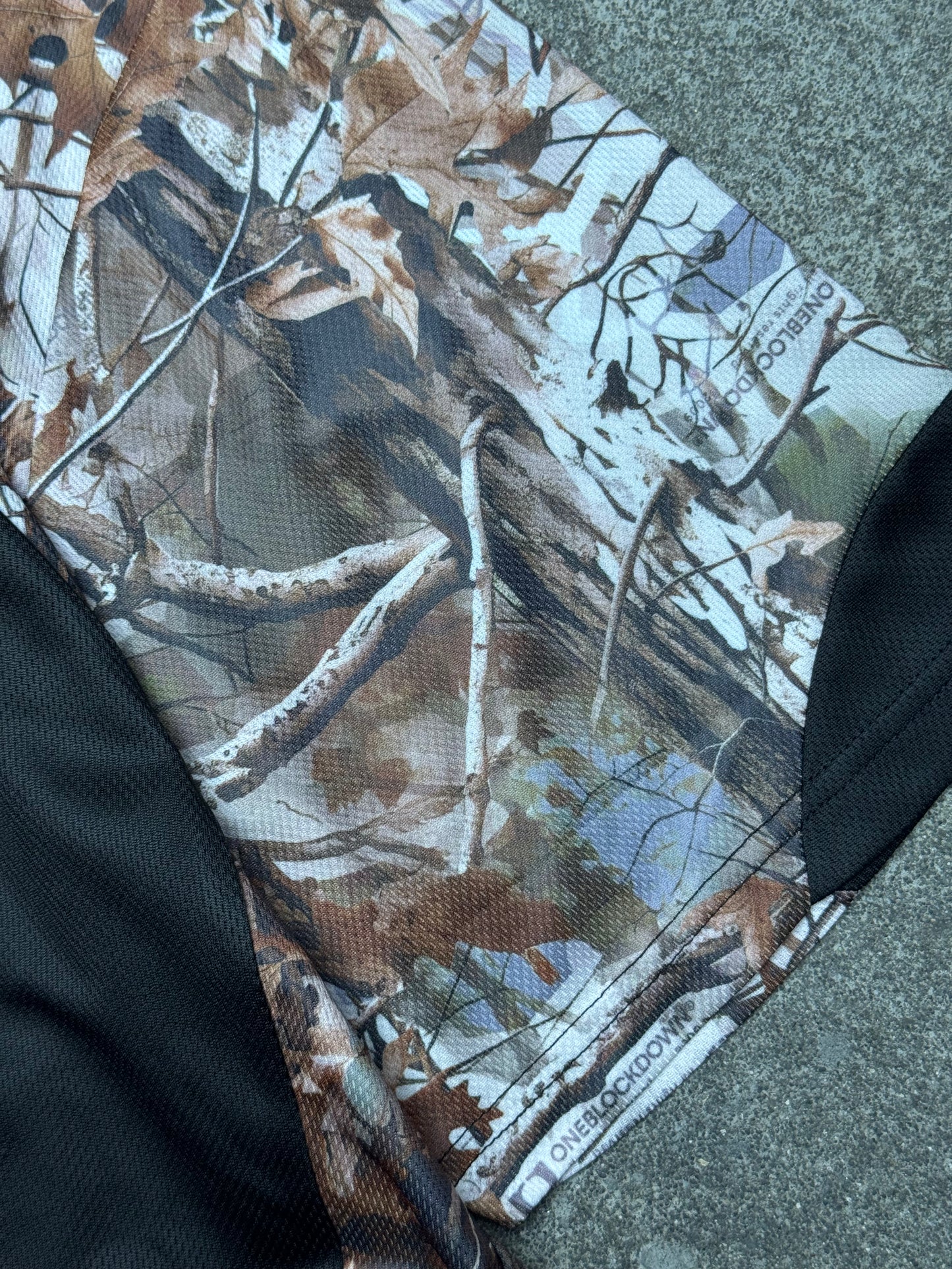 One Block Down Real Tree Soccer Tee (Large)