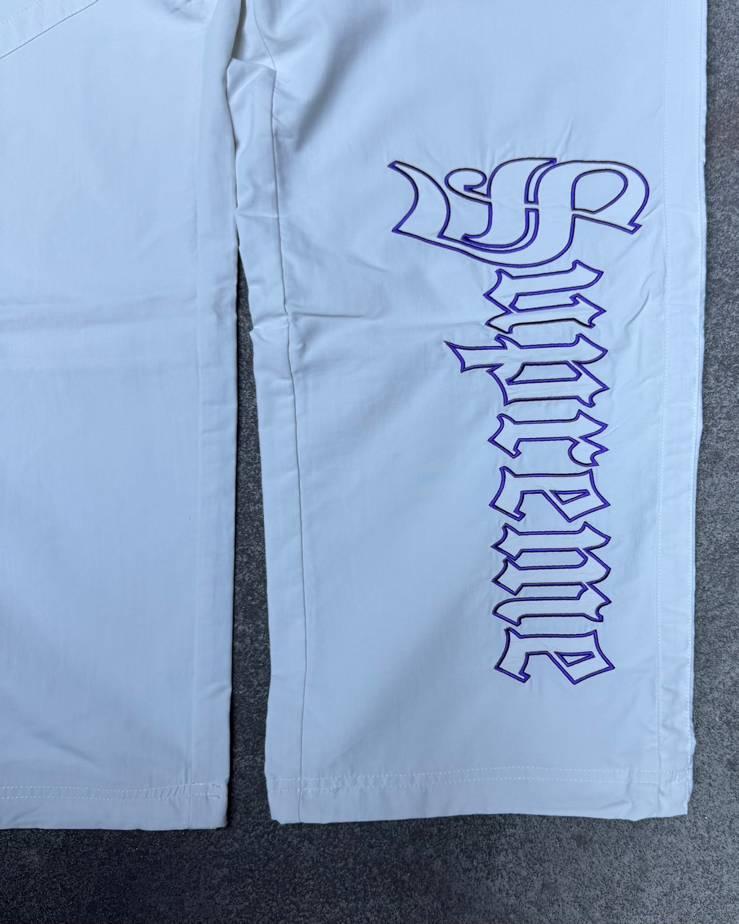 Track Pants Supreme Old English Purple (Medium)