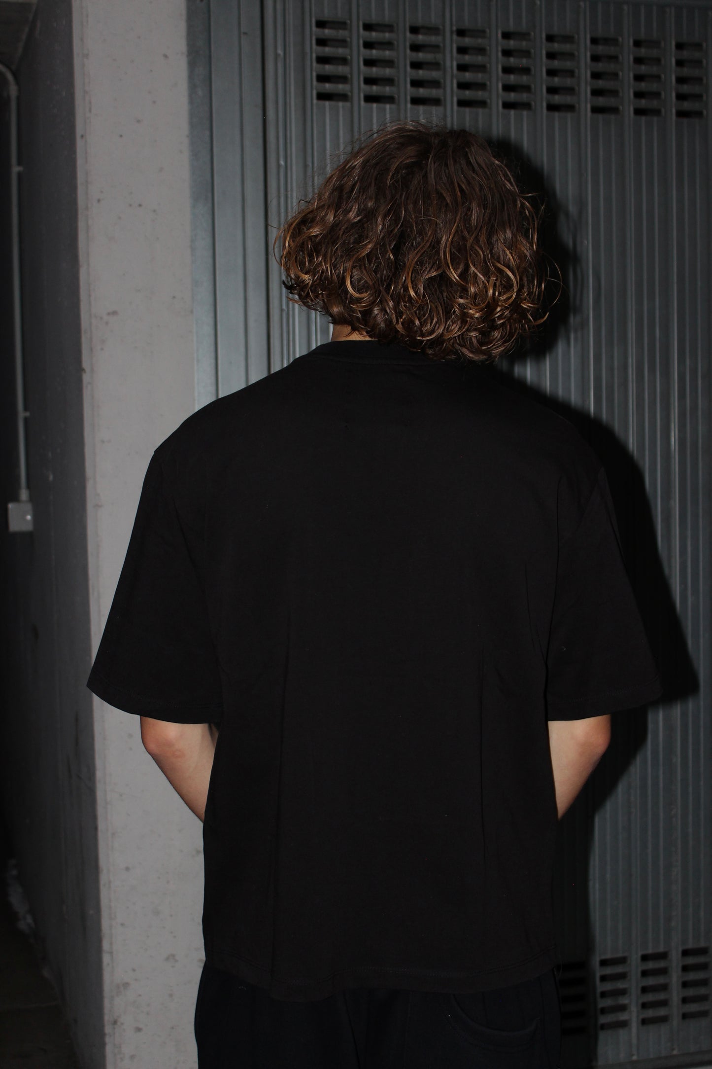 Units Boxy Fit Black & Yellow T-shirt (Small)