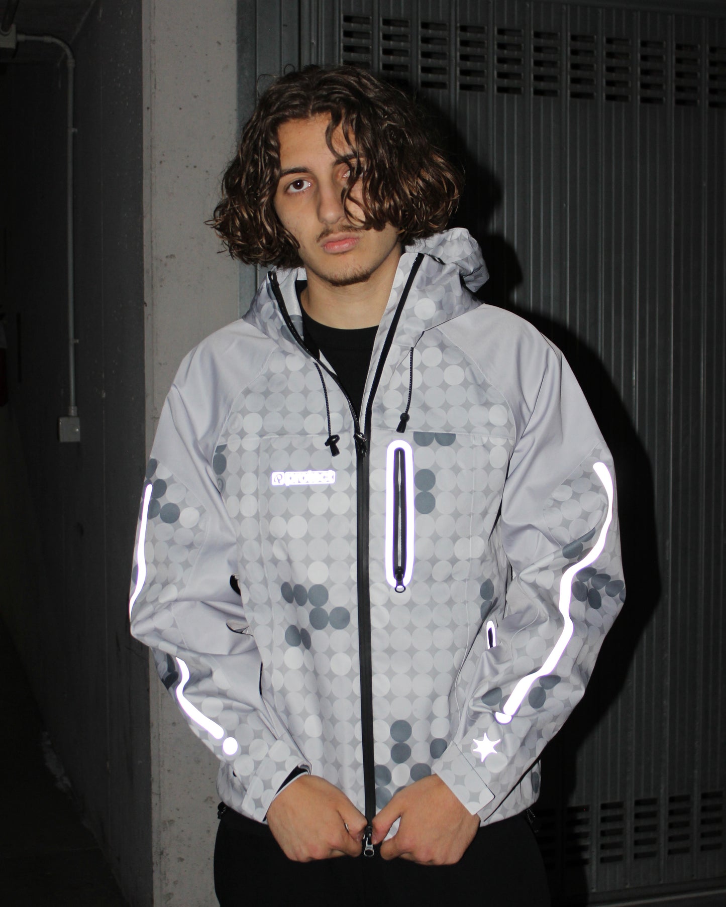 Protect LND Grey Rain Jacket "The Weatherboy" (Small)