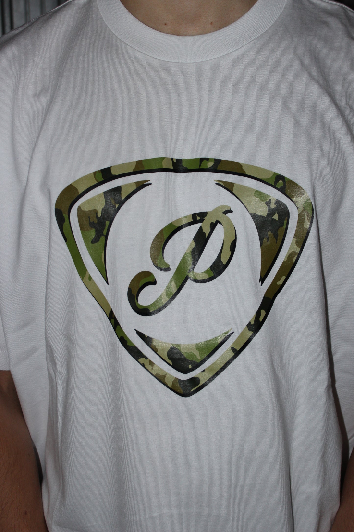 Paradox Camo Logo Boxy Fit T-Shirt (Medium)