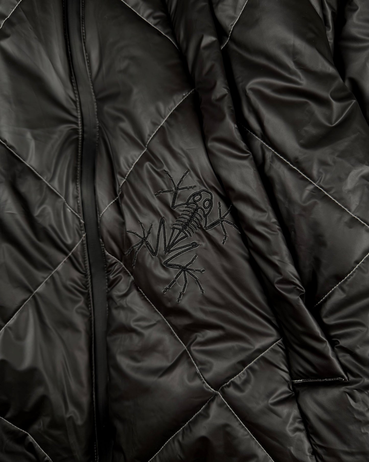 HCW Tech Puffer Jacket Black (Medium)