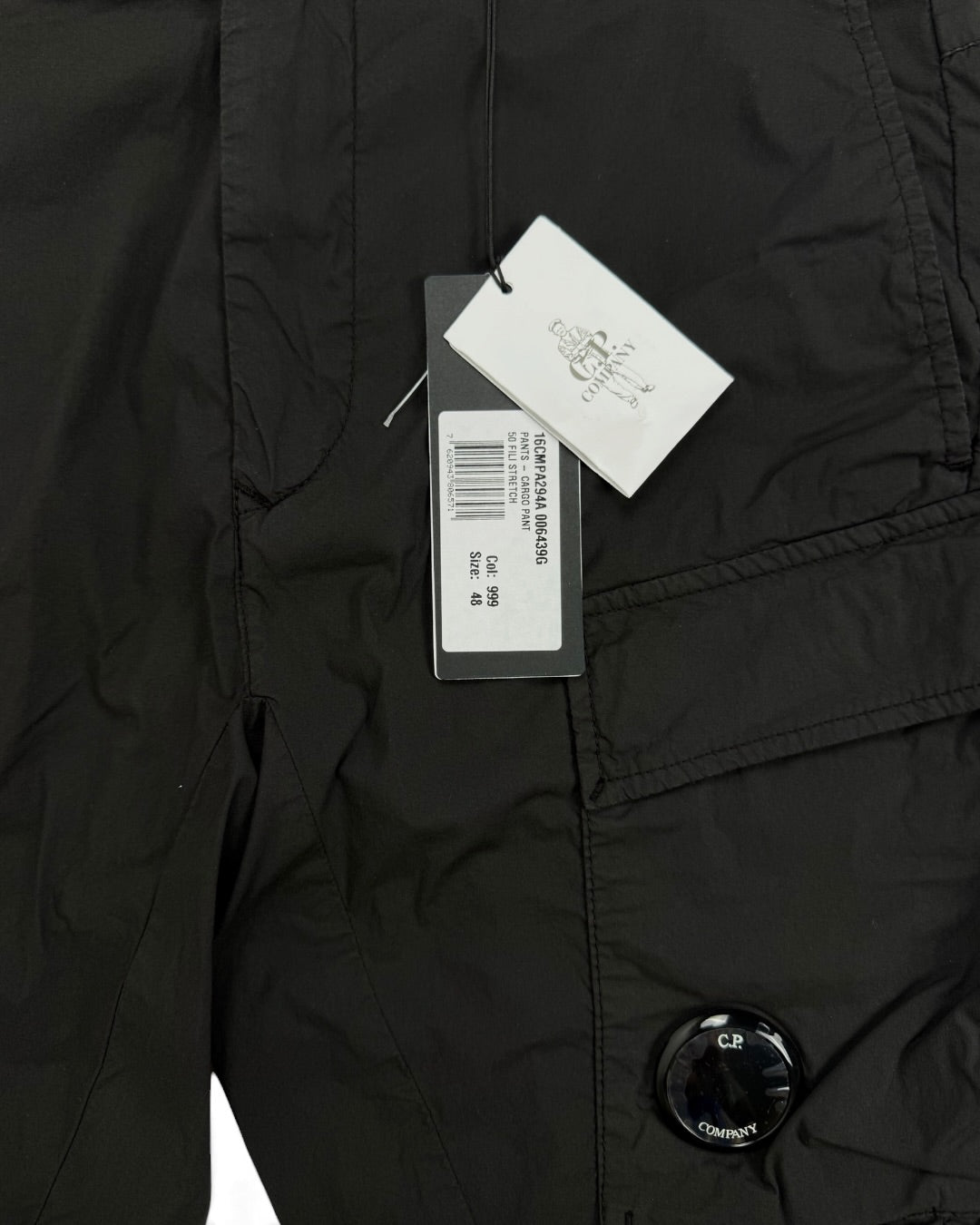 CP Company Nylon Black Pants (M)