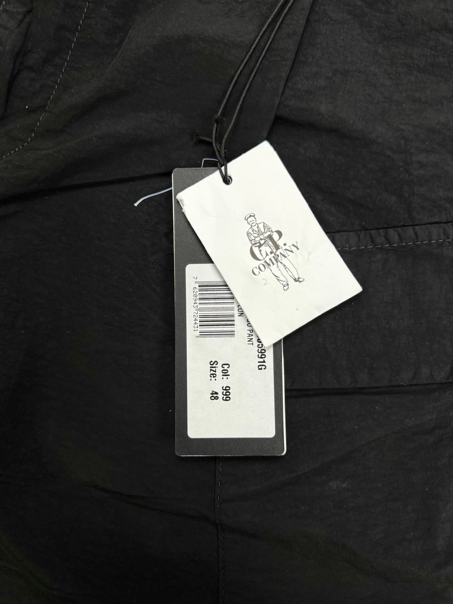 CP Company Nylon Black Pants (M)