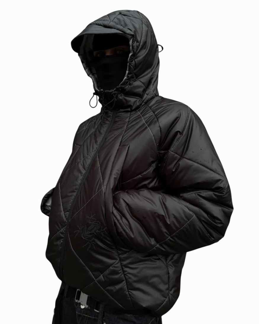 HCW Tech Puffer Jacket Black (Medium)