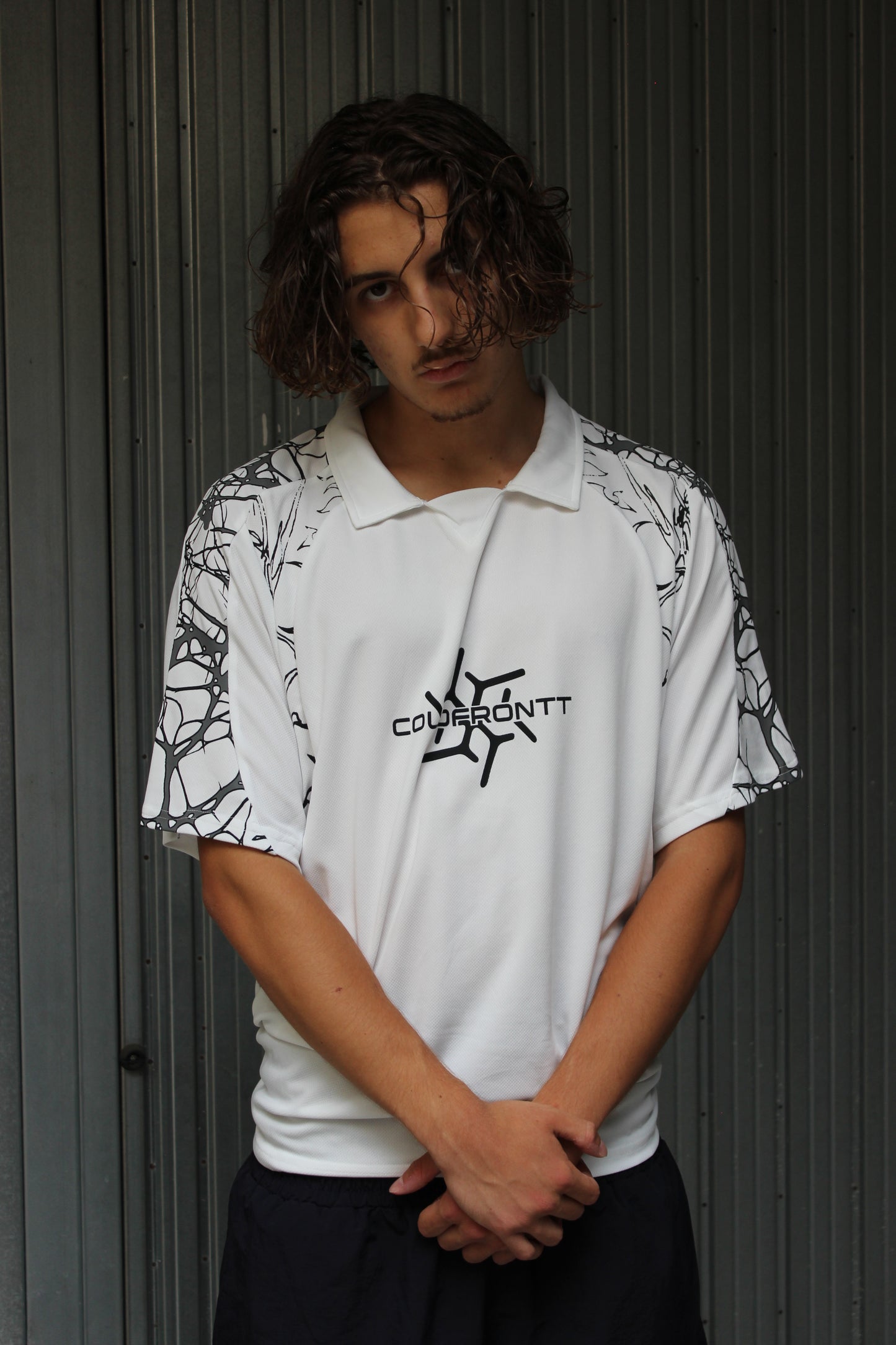 Cold Front White & Black Jersey (Medium)