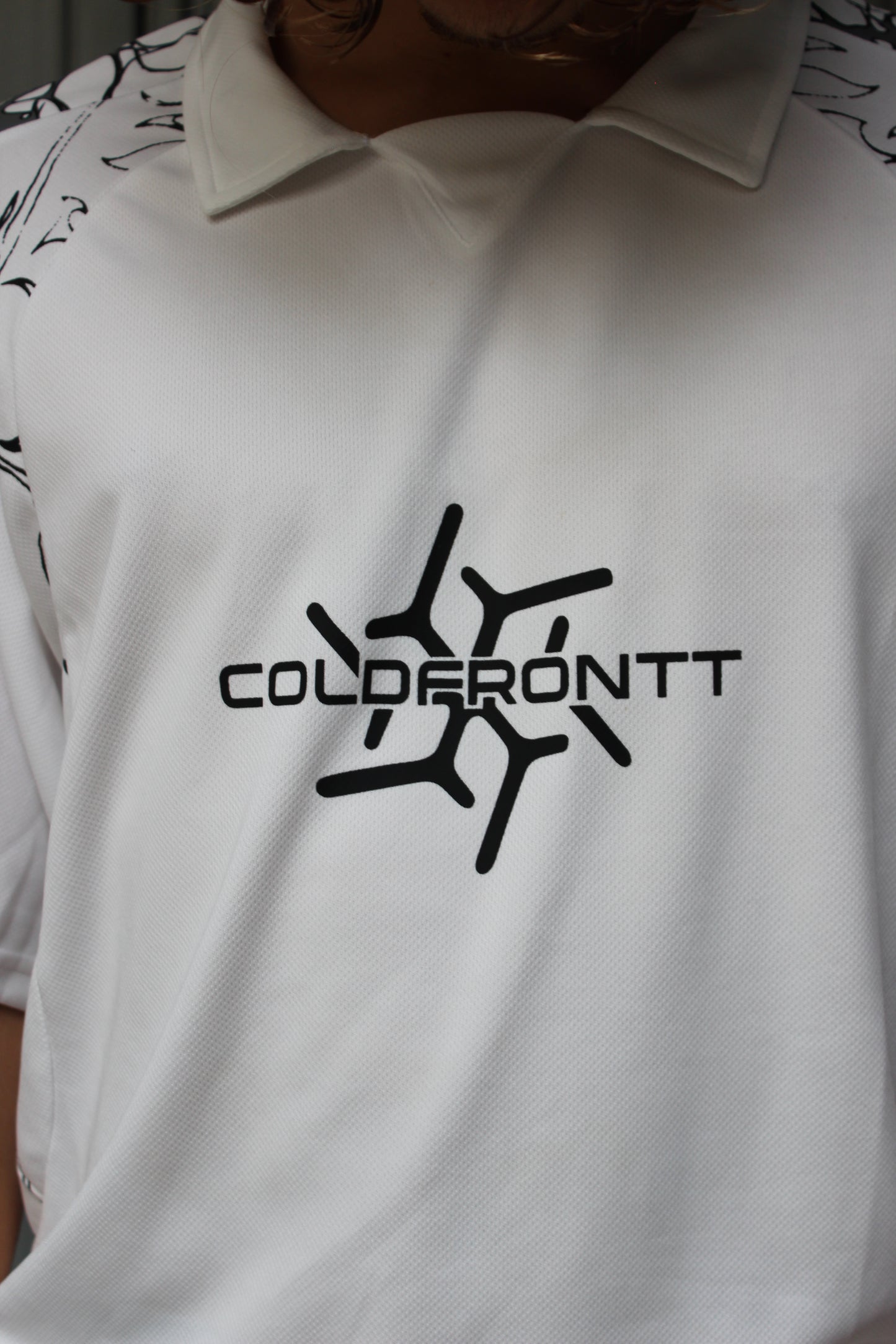 Cold Front White & Black Jersey (Medium)