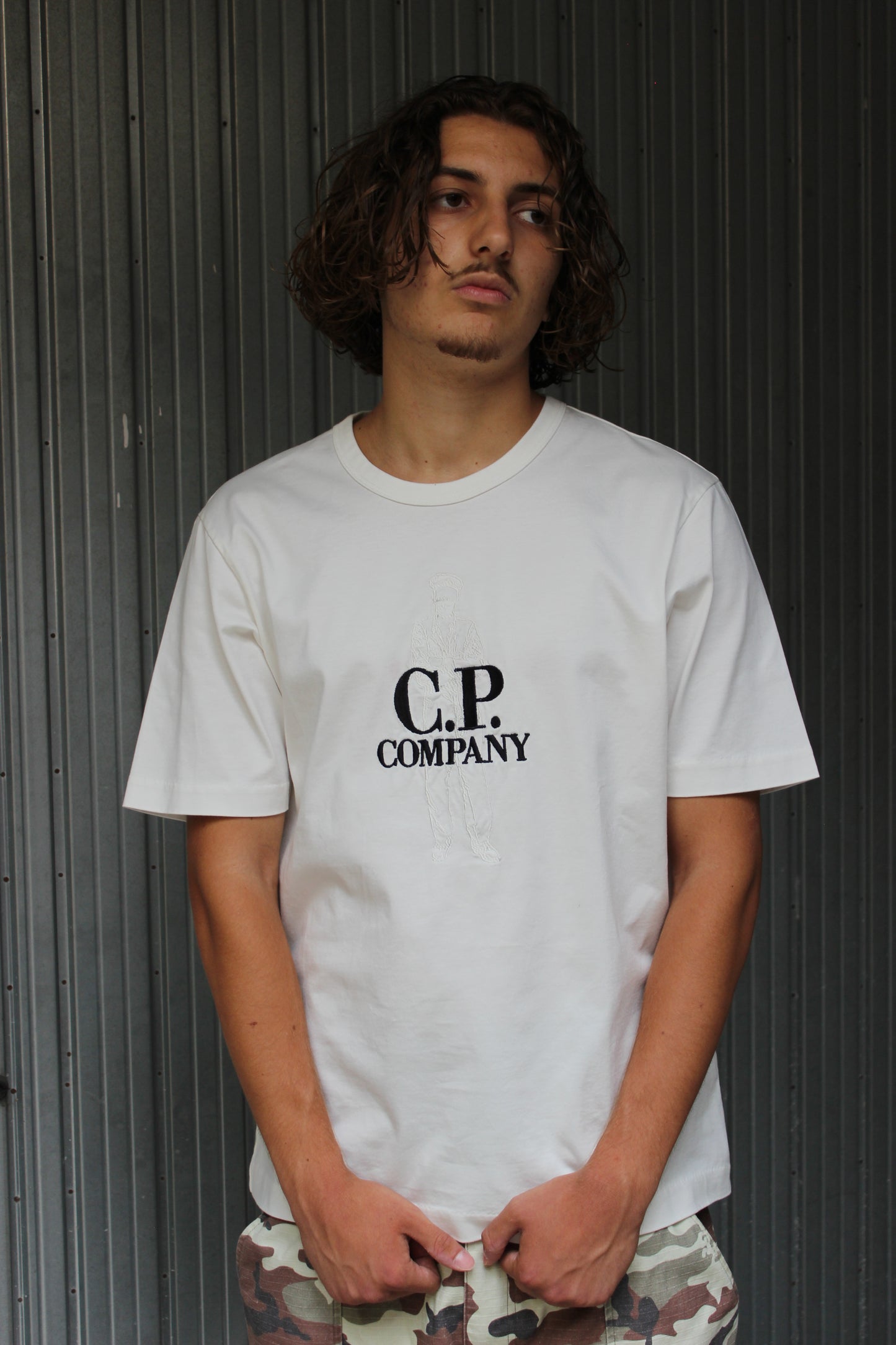 CP Company T-Shirt 100% Cotton Front Logo (MORE SIZES)