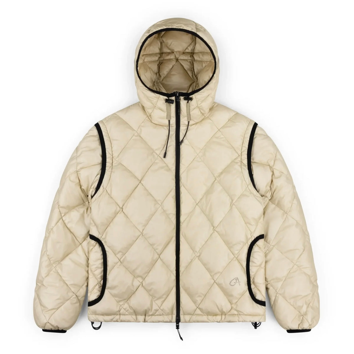 Garms Affiliated Hybrid Down Jacket Cream (S)