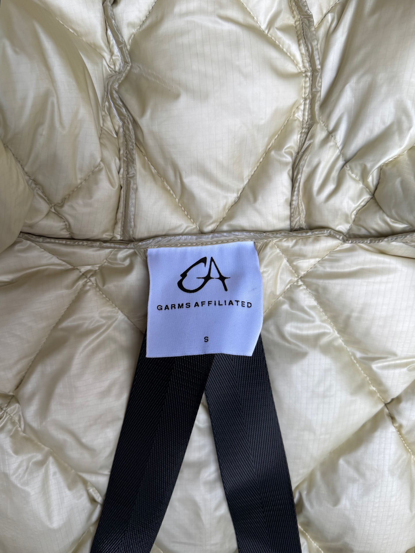 Garms Affiliated Hybrid Down Jacket Cream (S)