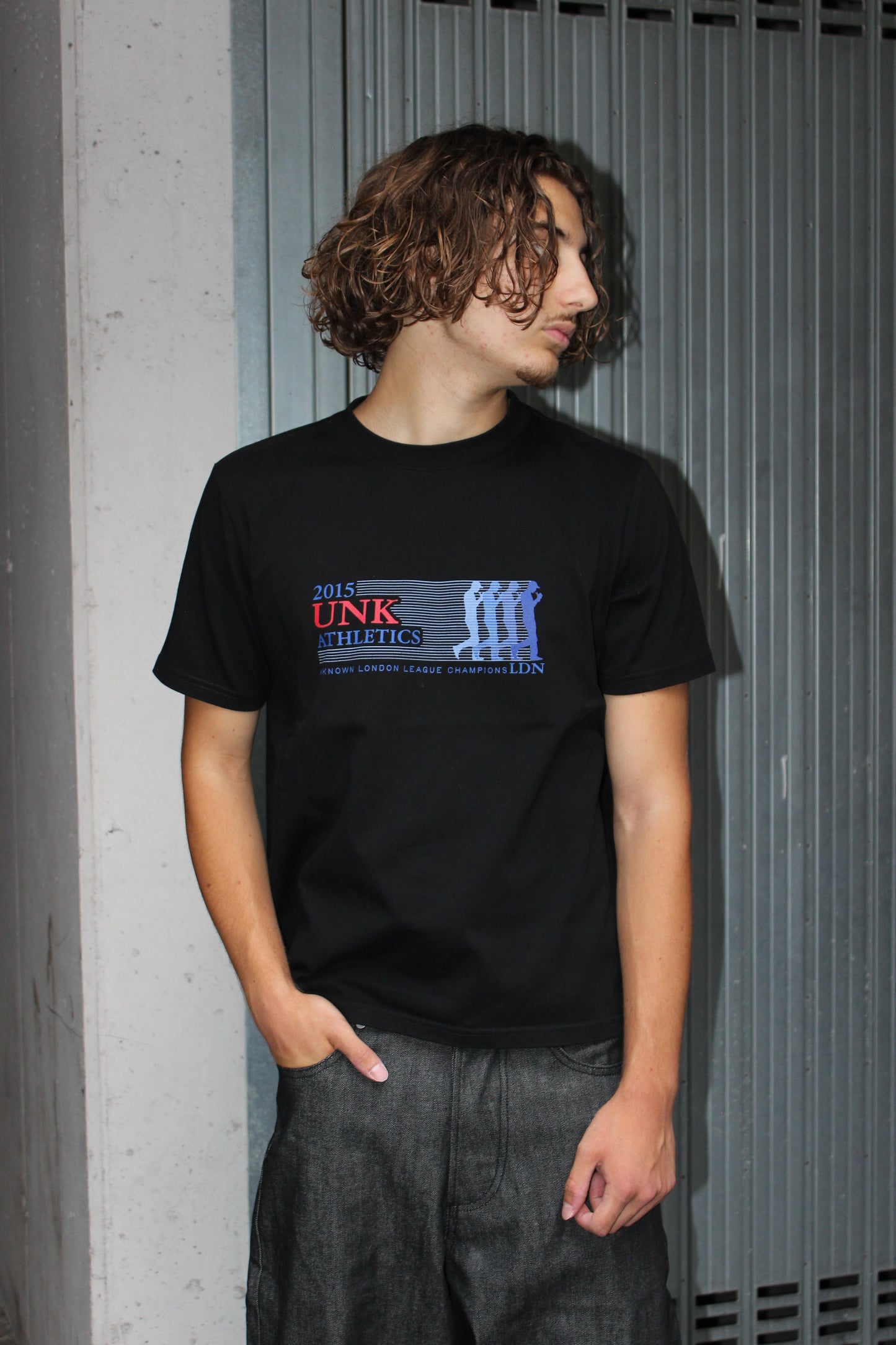 Unknown London Black Boxy Fit T-Shirt (Medium)