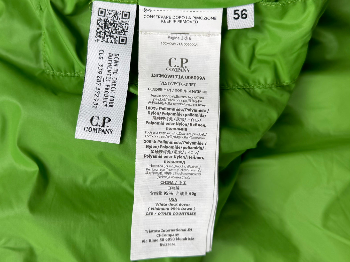 CP Company DD Shell Goggle Jacket Green (Extra Large)