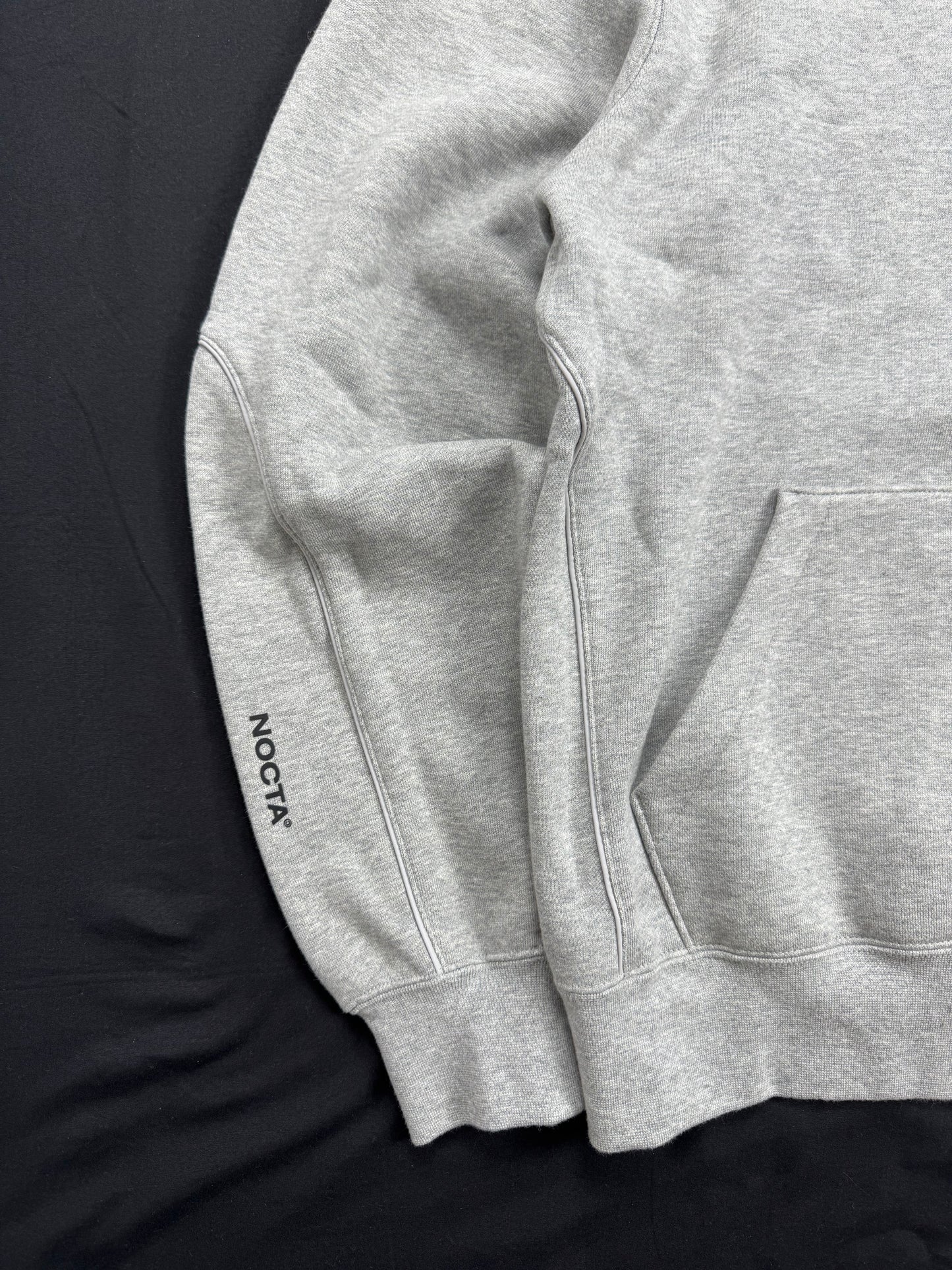 Nike Nocta Hoodie Grey Fleece (Small)