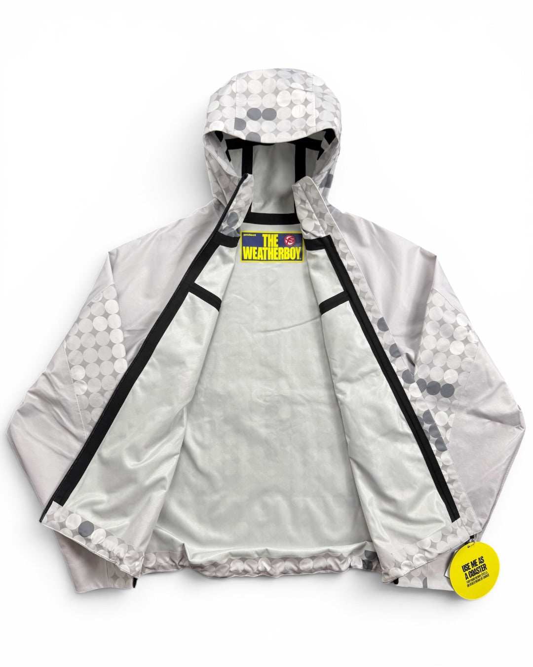 Protect LND Grey Rain Jacket "The Weatherboy" (Small)