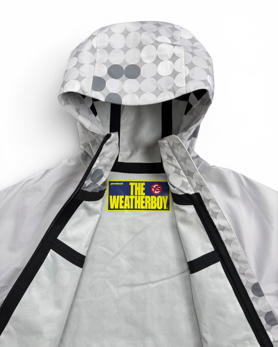 Protect LND Grey Rain Jacket "The Weatherboy" (Small)