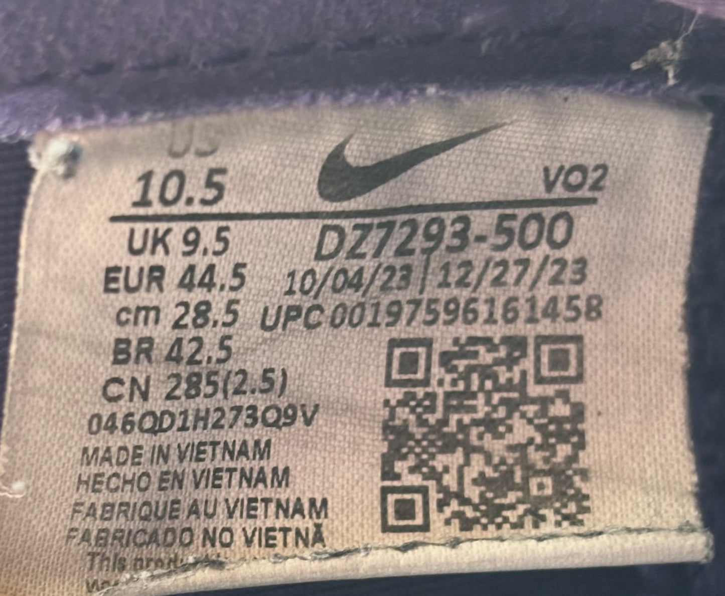 Nike Nocta Hot Step 2 Eggplant (44.5 EU / 10.5 UK)