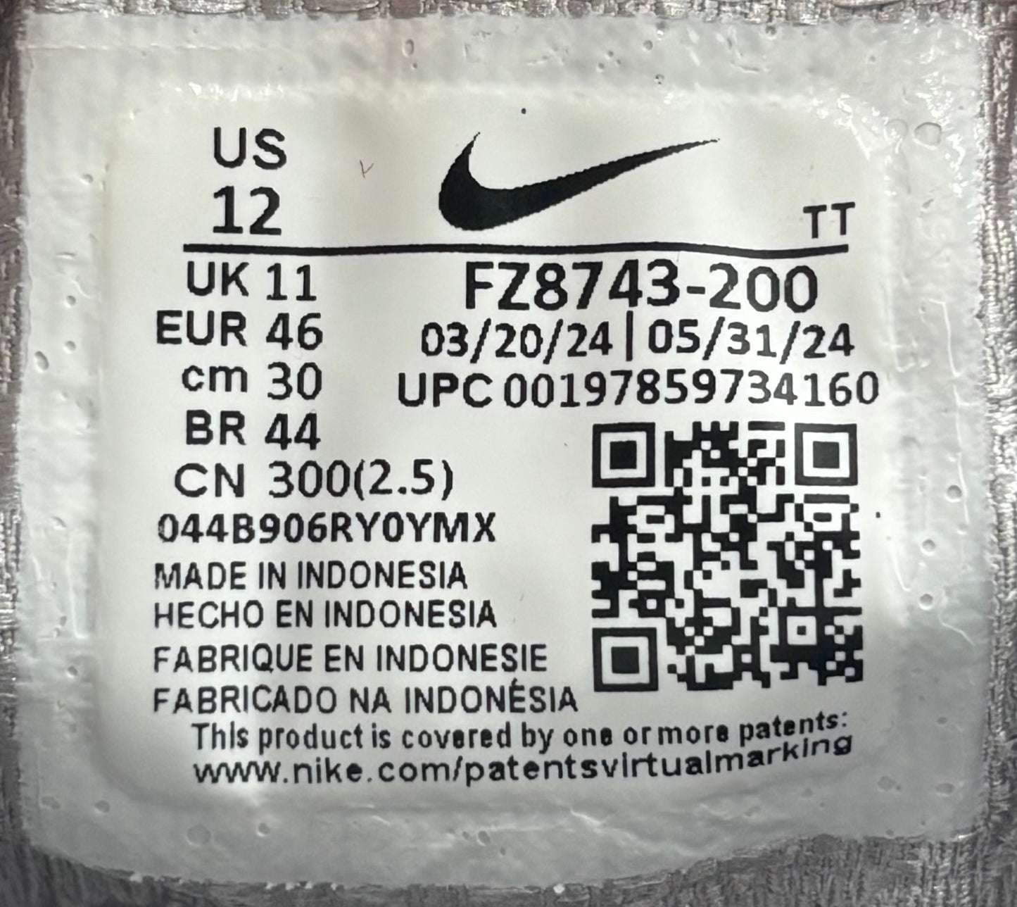 Nike Air Max 95 A Ma Manière "While You Sleeping" (46 EU / 11 UK)