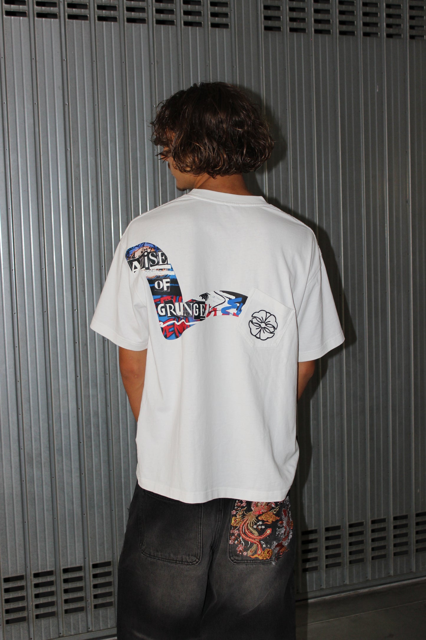 Evisu Daicock White Tee