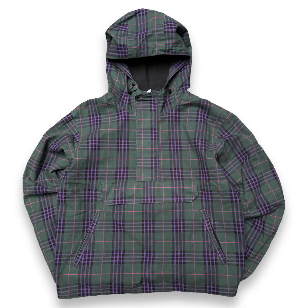 Mertra Tartan Jacket Green & Purple (Small)