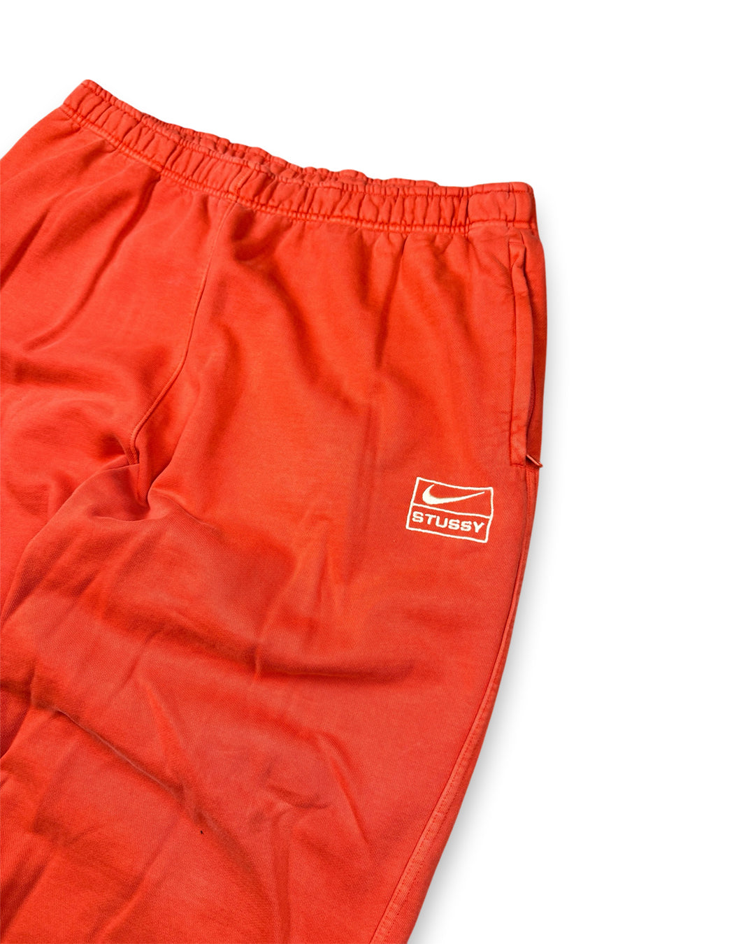 Nike Stussy Fleece Joggers Red (XLarge)