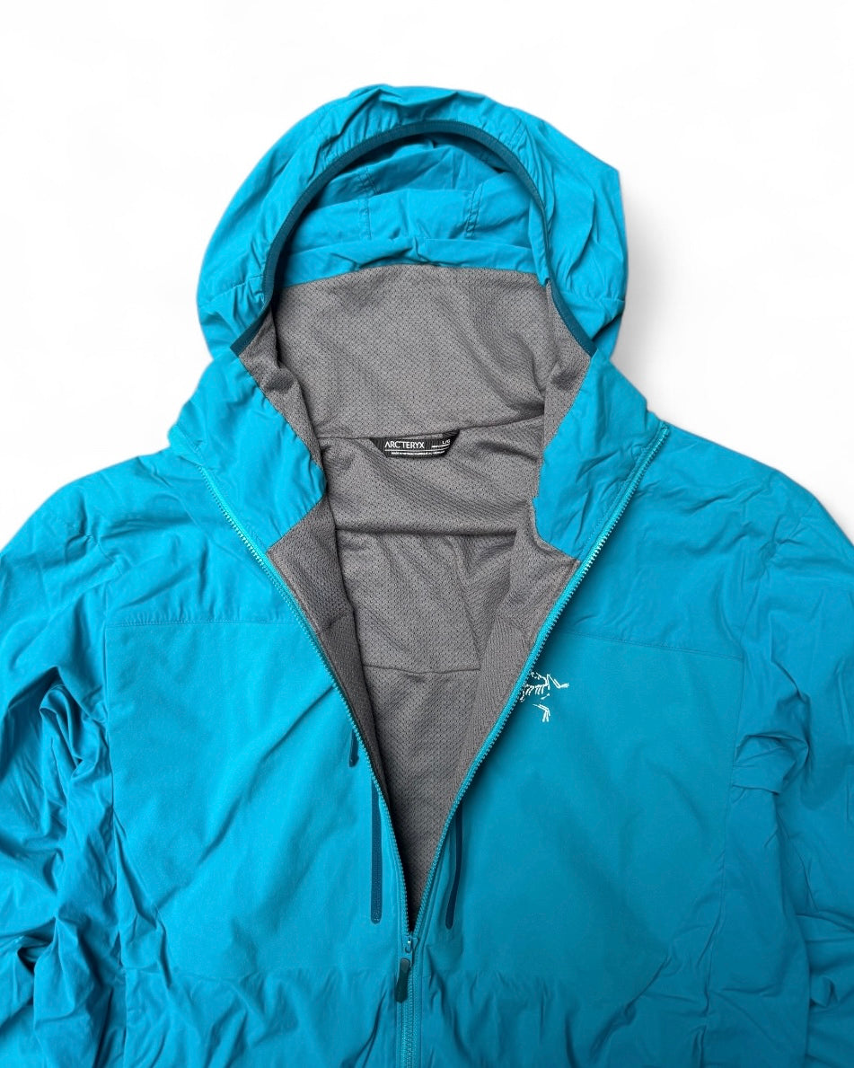 Vintage Arcteryx Lightweight Shell con cappuccio (Large)
