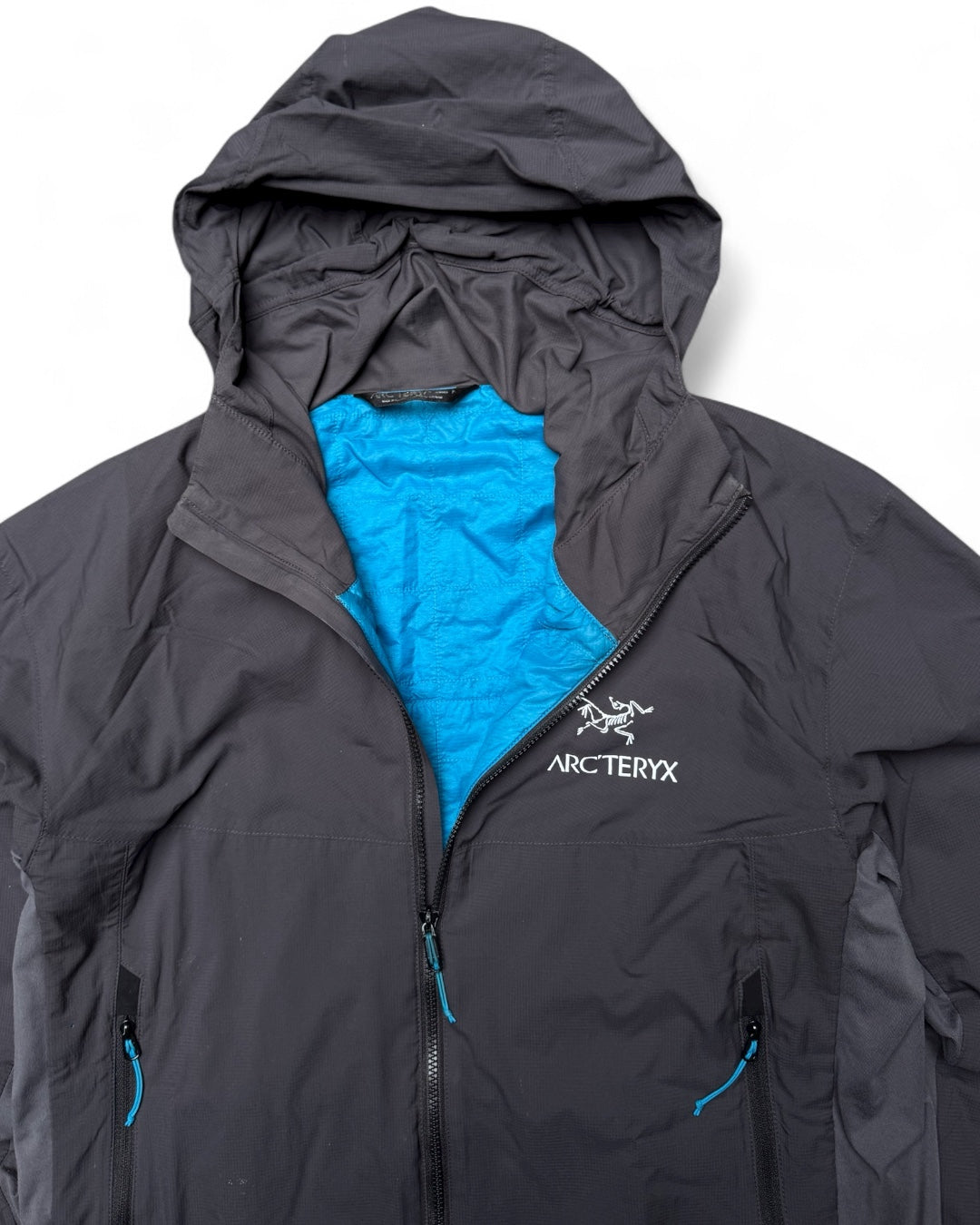 Vintage Arcteryx Lightweight Shell con cappuccio (Small)