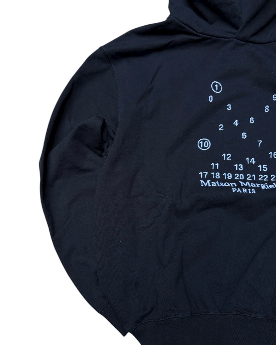 Maison Margiela Hoodie Numeric Black (Medium)