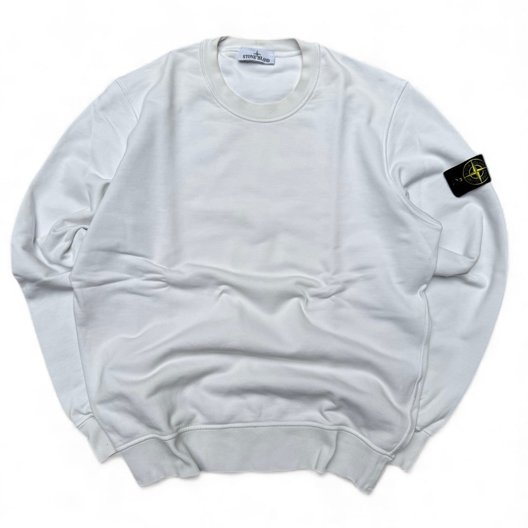 Stone Island Jumper White (Extra Large)