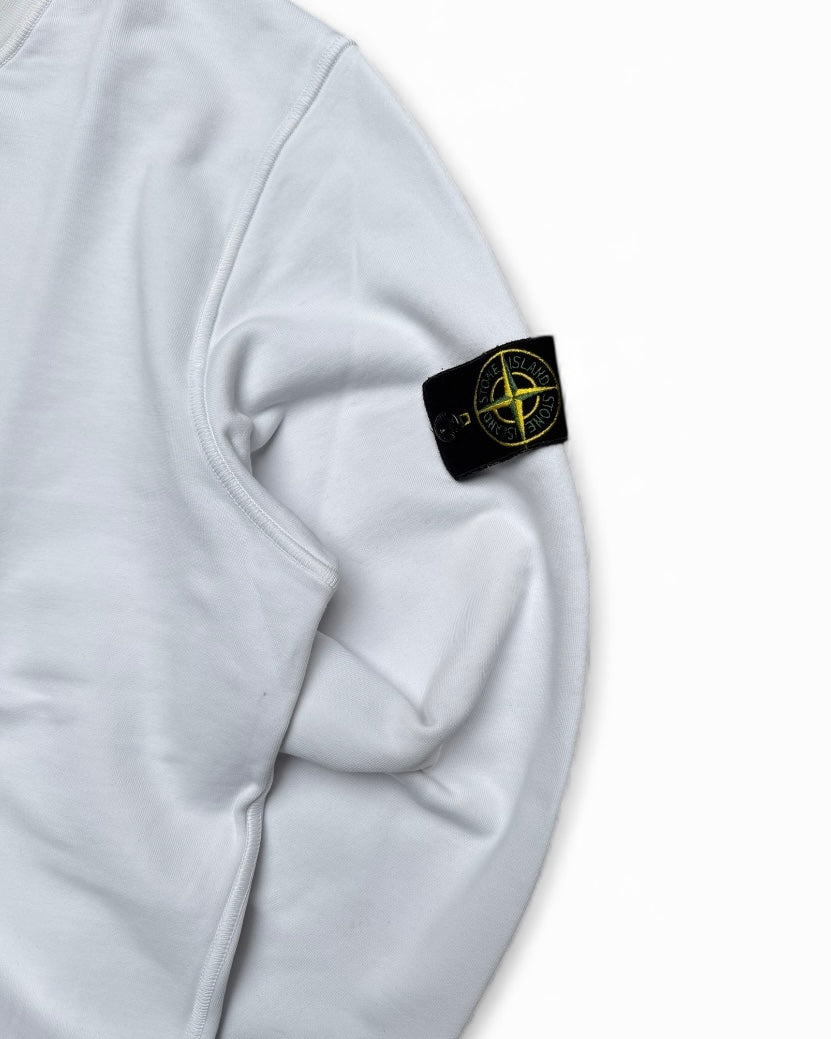 Stone Island Jumper White (Extra Large)