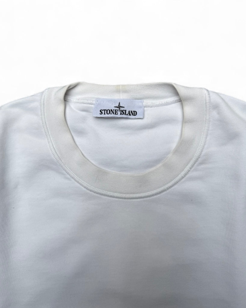 Stone Island Jumper White (Extra Large)