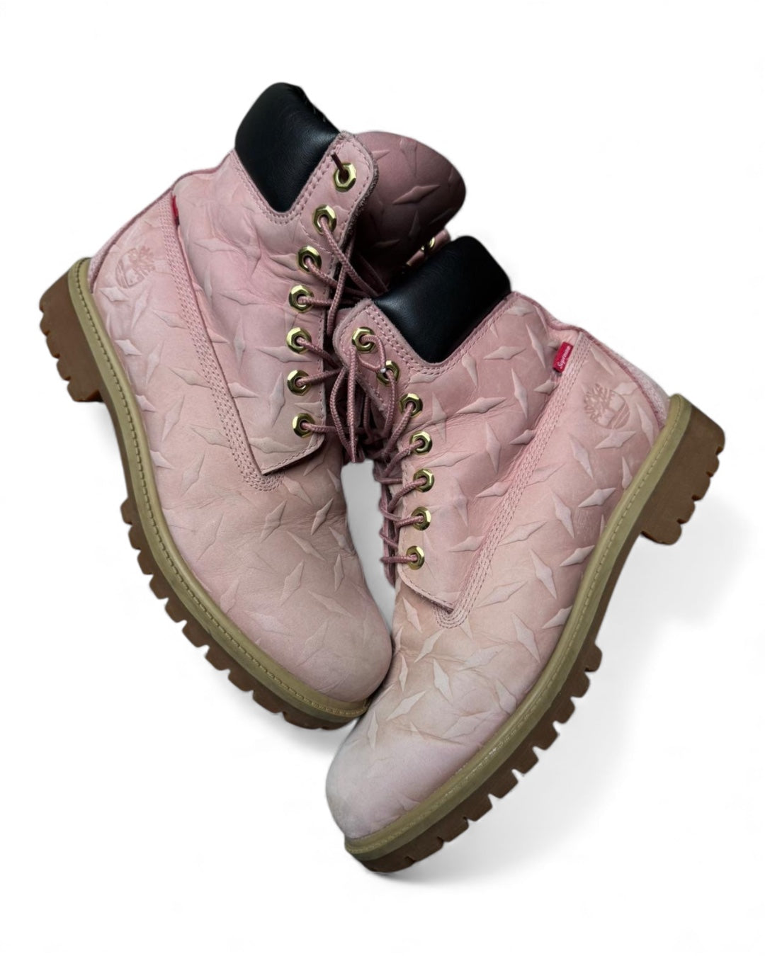 Timberlan 6" Premium Supreme Diamond Plate Pink (43.5 EU / 8.5 UK)