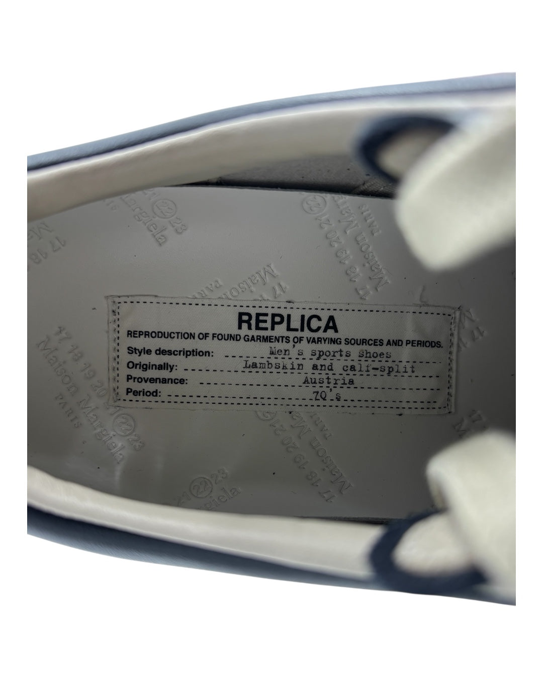 Maison Margiela Replica GATs Black Gum Sole (42 EU / 43 EU)