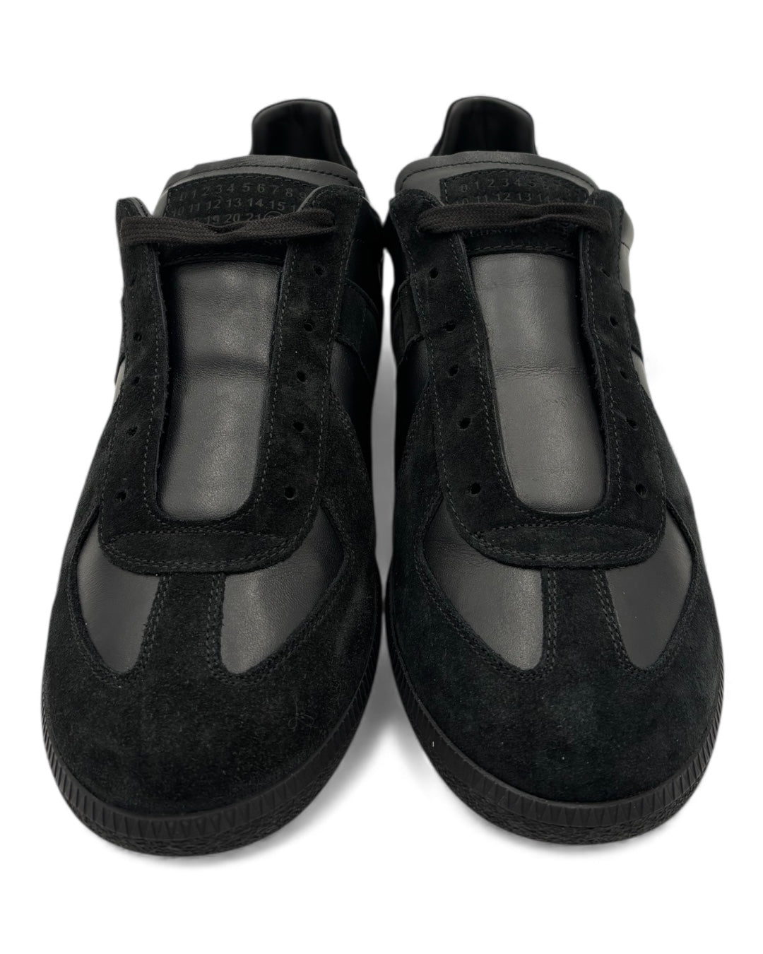 Maison Margiela Replica GATs Triple Black Leather (44 EU / 11 US)