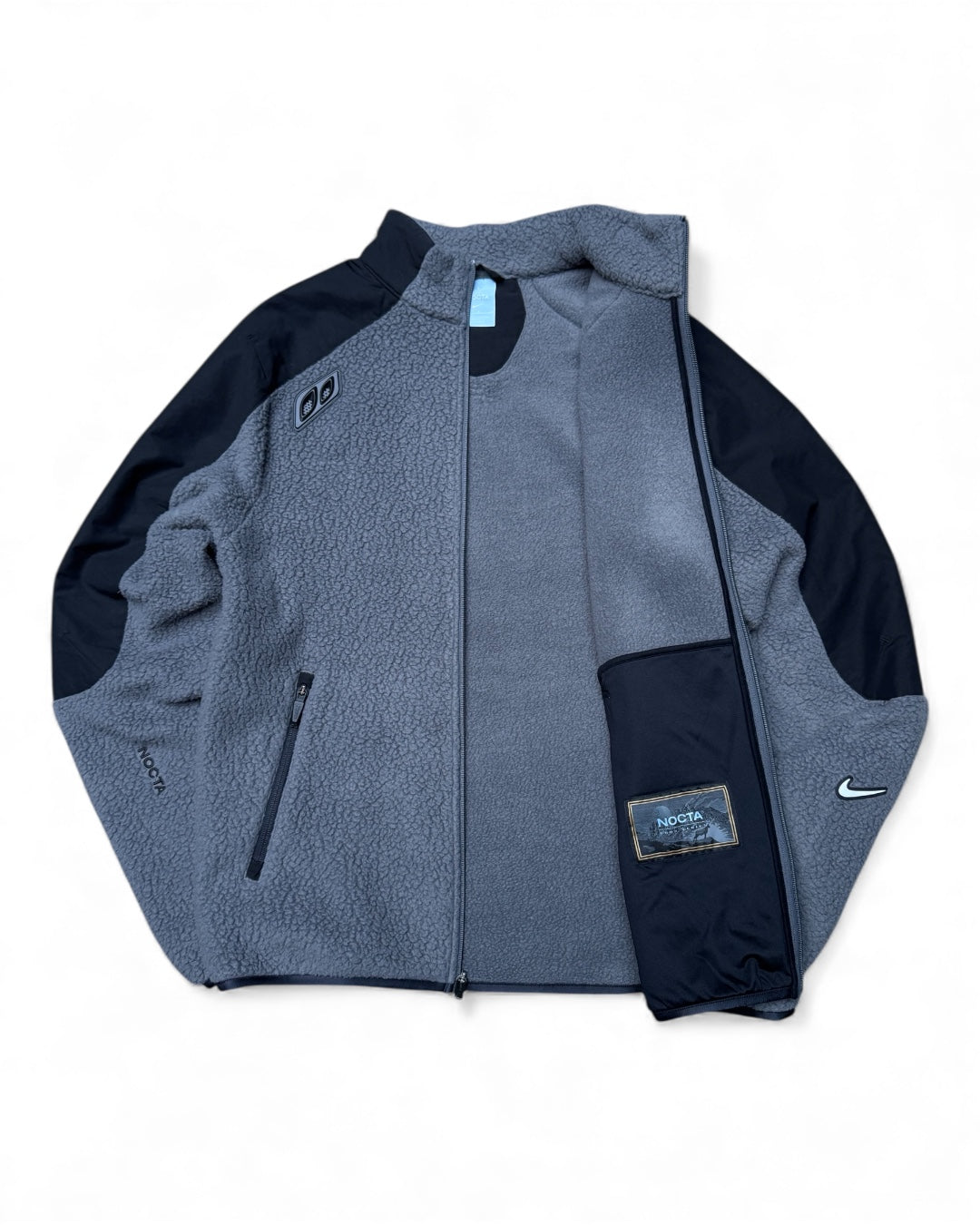 Nike Nocta Sherpa zip up Iron Grey (Medium)