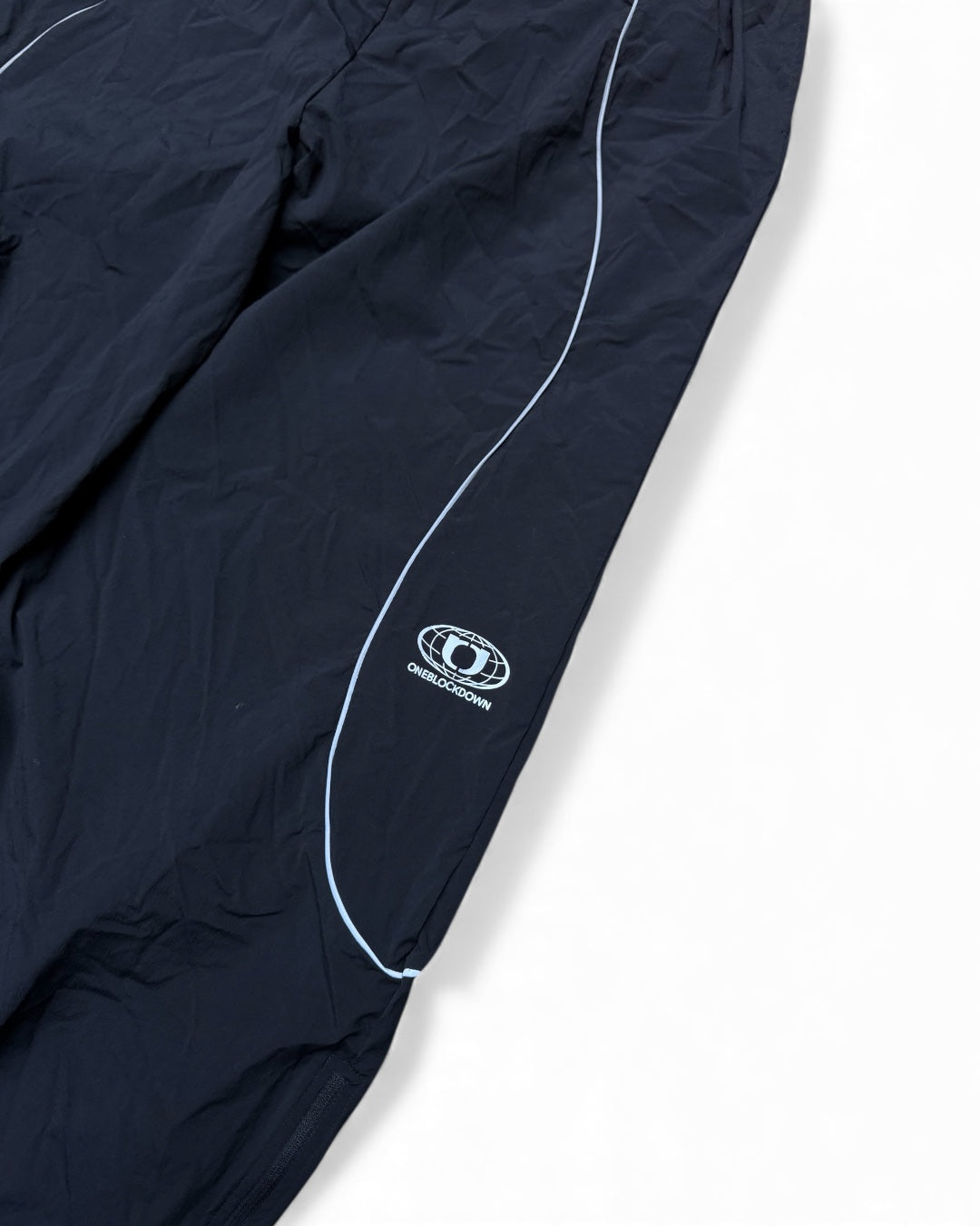 One Block Down Track Pant in nylon (Large)