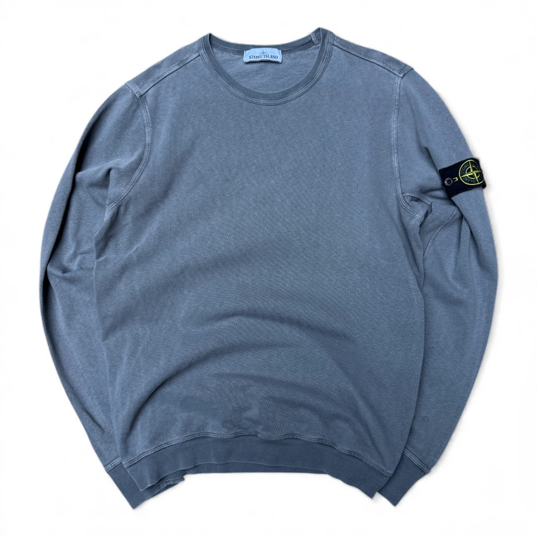 Stone Island Jumper 100% cotton Melange Grey (Large)