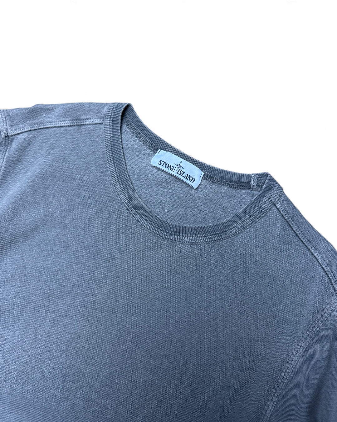 Stone Island Jumper 100% cotton Melange Grey (Large)