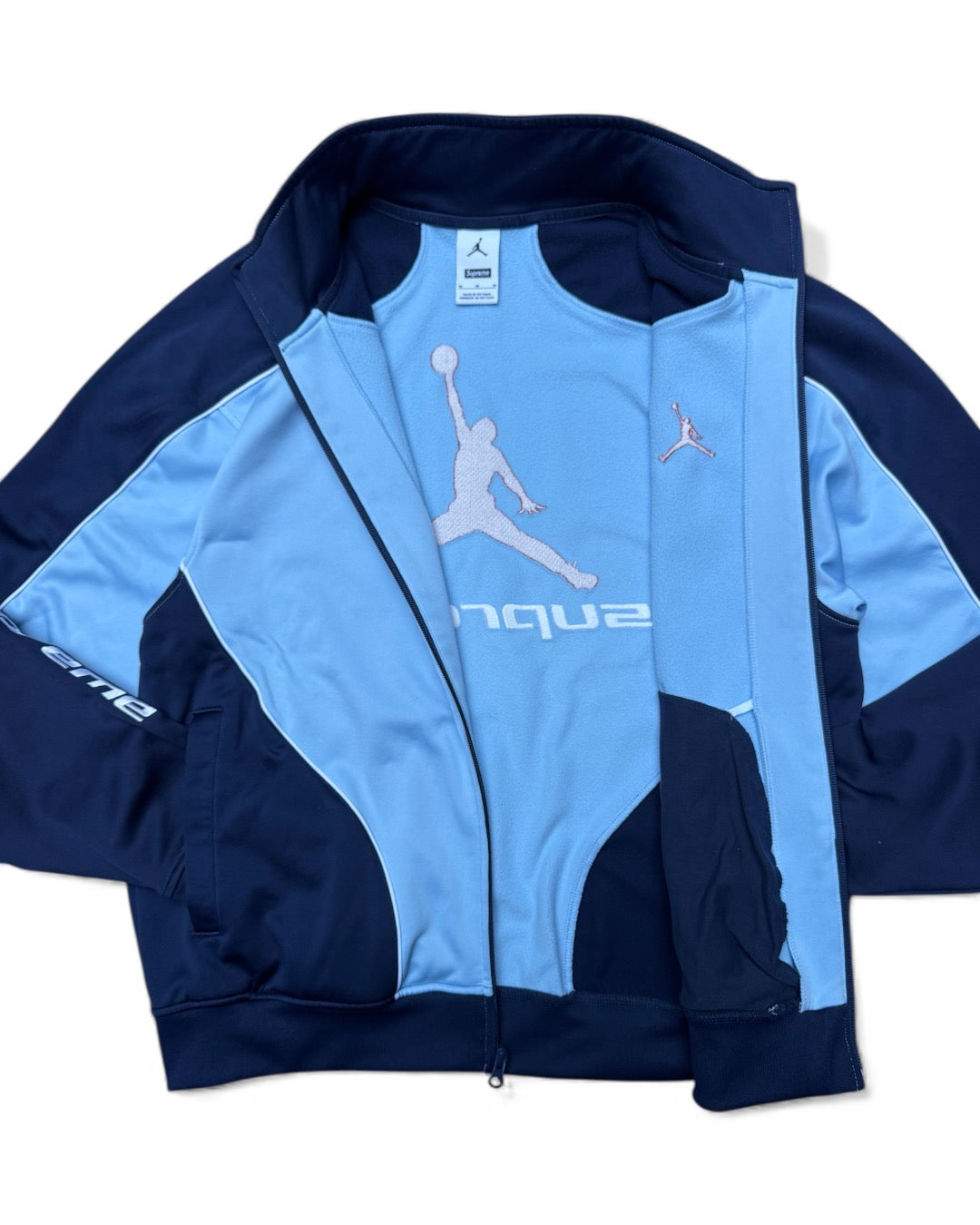Supreme Jordan Track Jacket Light Blue (Medium)