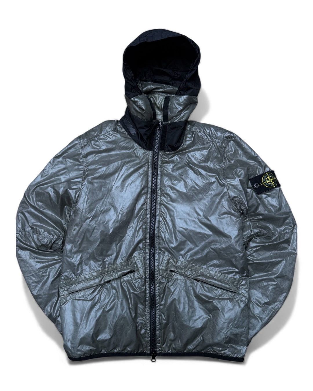 Stone Island Primaloft zip up Jacket Grey (Small)