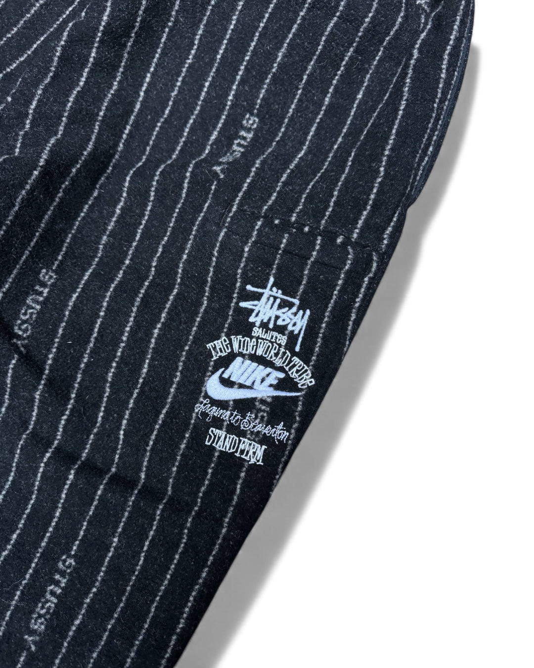 Nike Stussy Striped Wool Pant (Small)