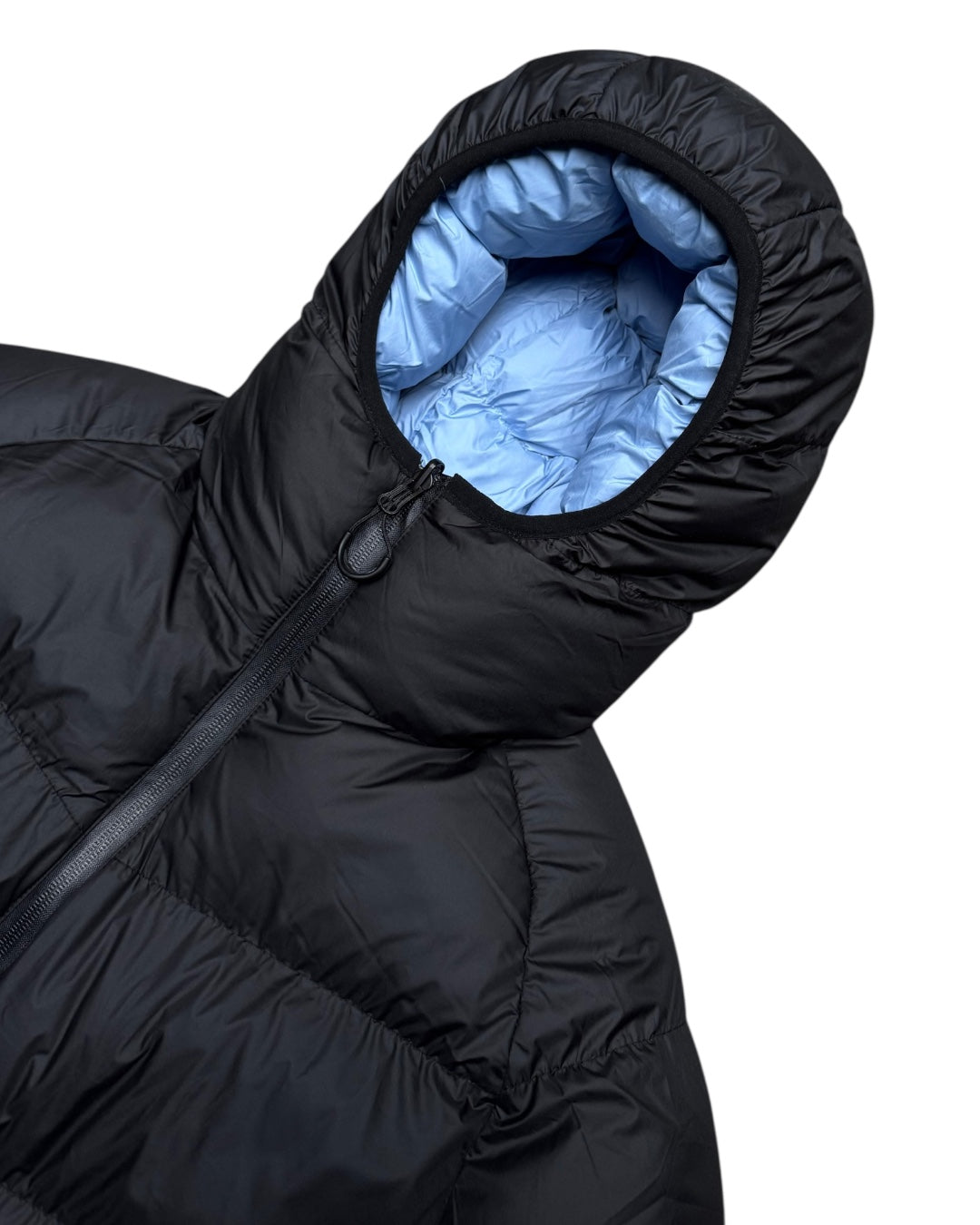 Protect London reversible puffer Black & Light Blue (Small)