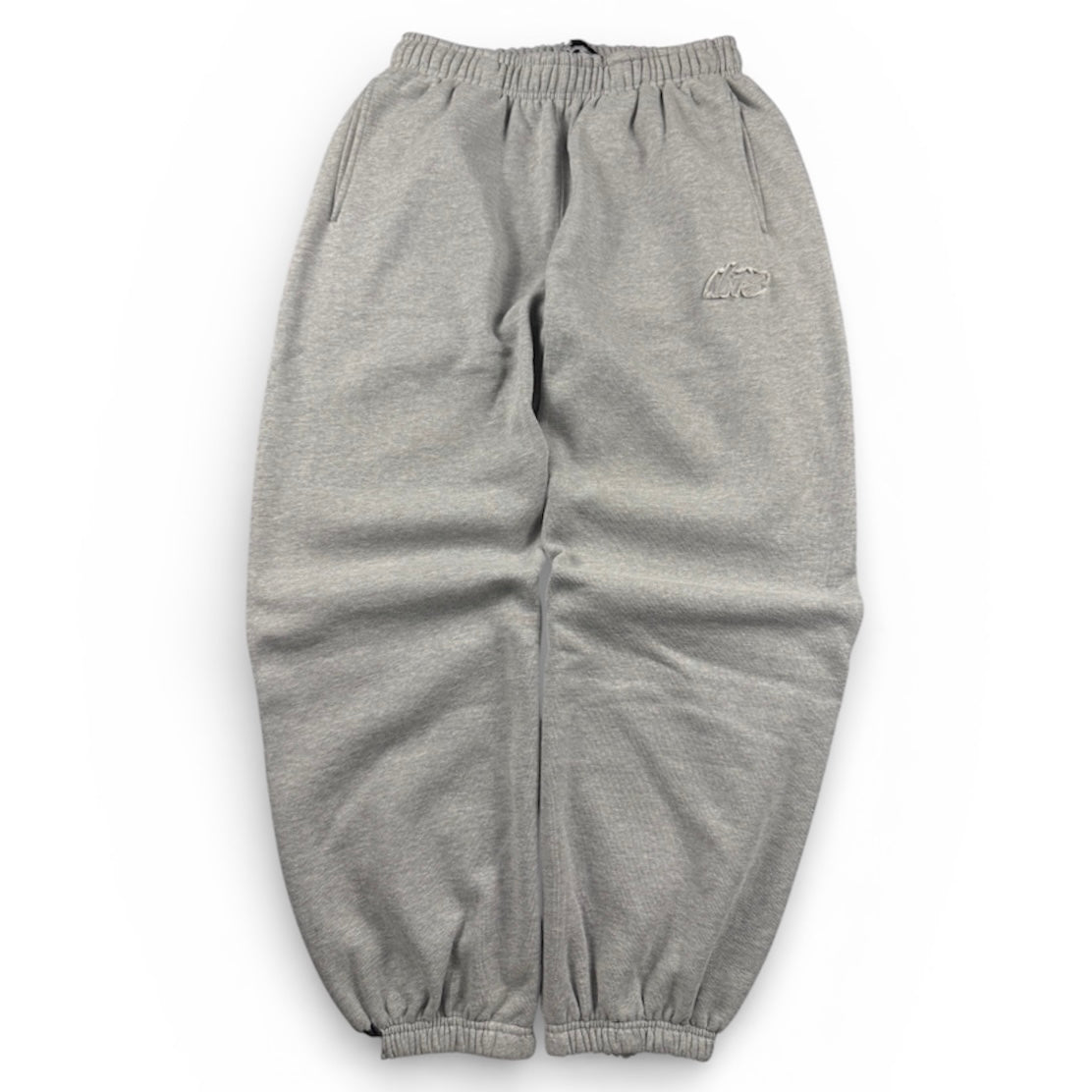 Baggy grey Joggers in fleece (Medium)
