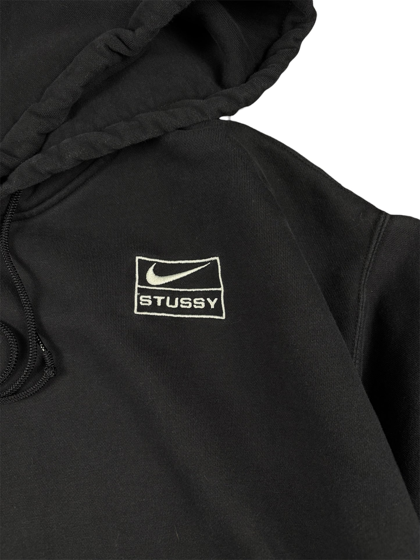 Nike Stussy Hoodie fleece Black (Large)